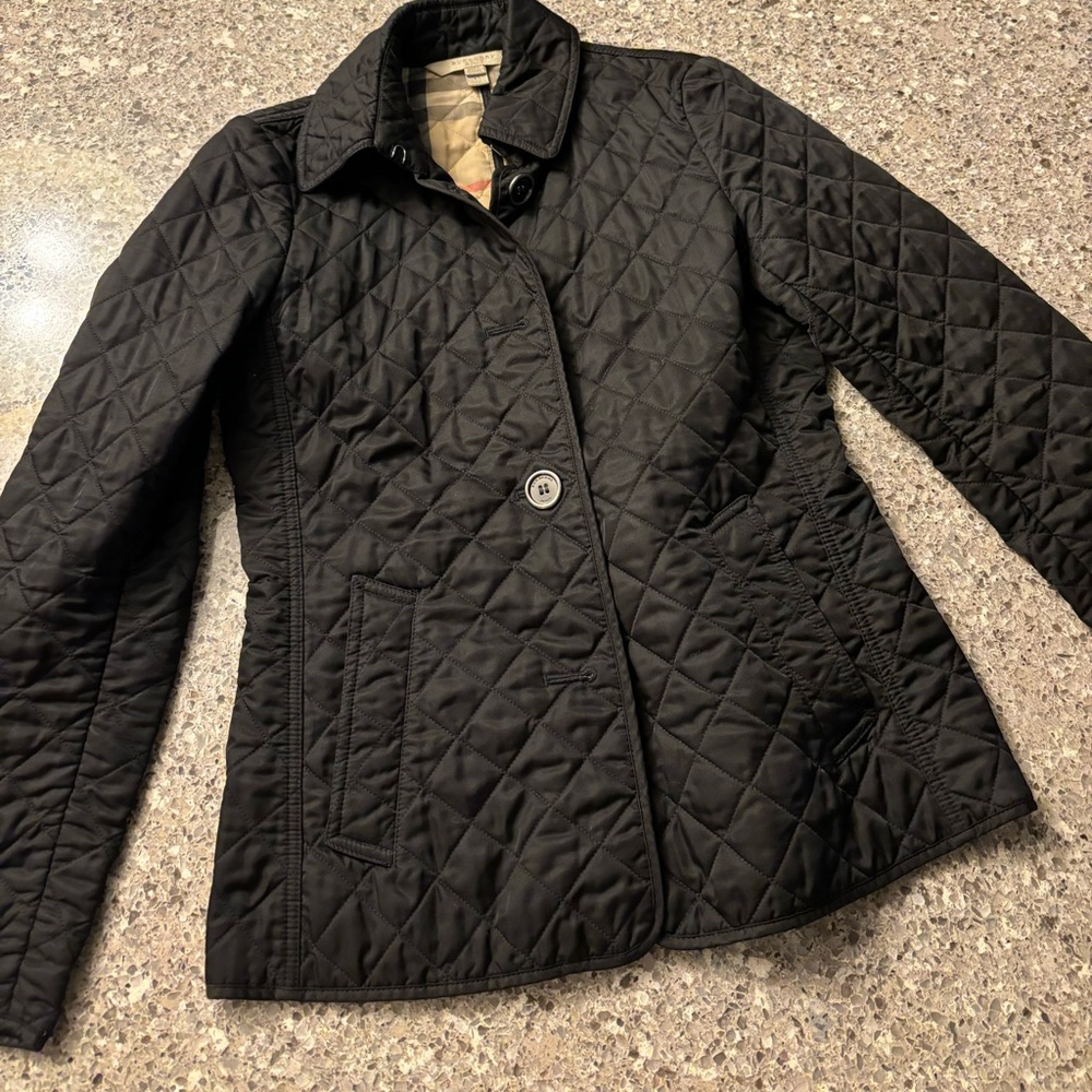 Burberry Brit CS quilted jacket.